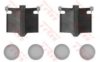 TRW PFK263 Accessory Kit, disc brake pads